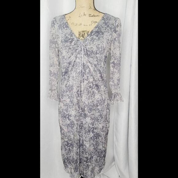 Vintage Dresses & Skirts - Vintage 90s Y2K Fairycore Fairygrunge Midi Dress